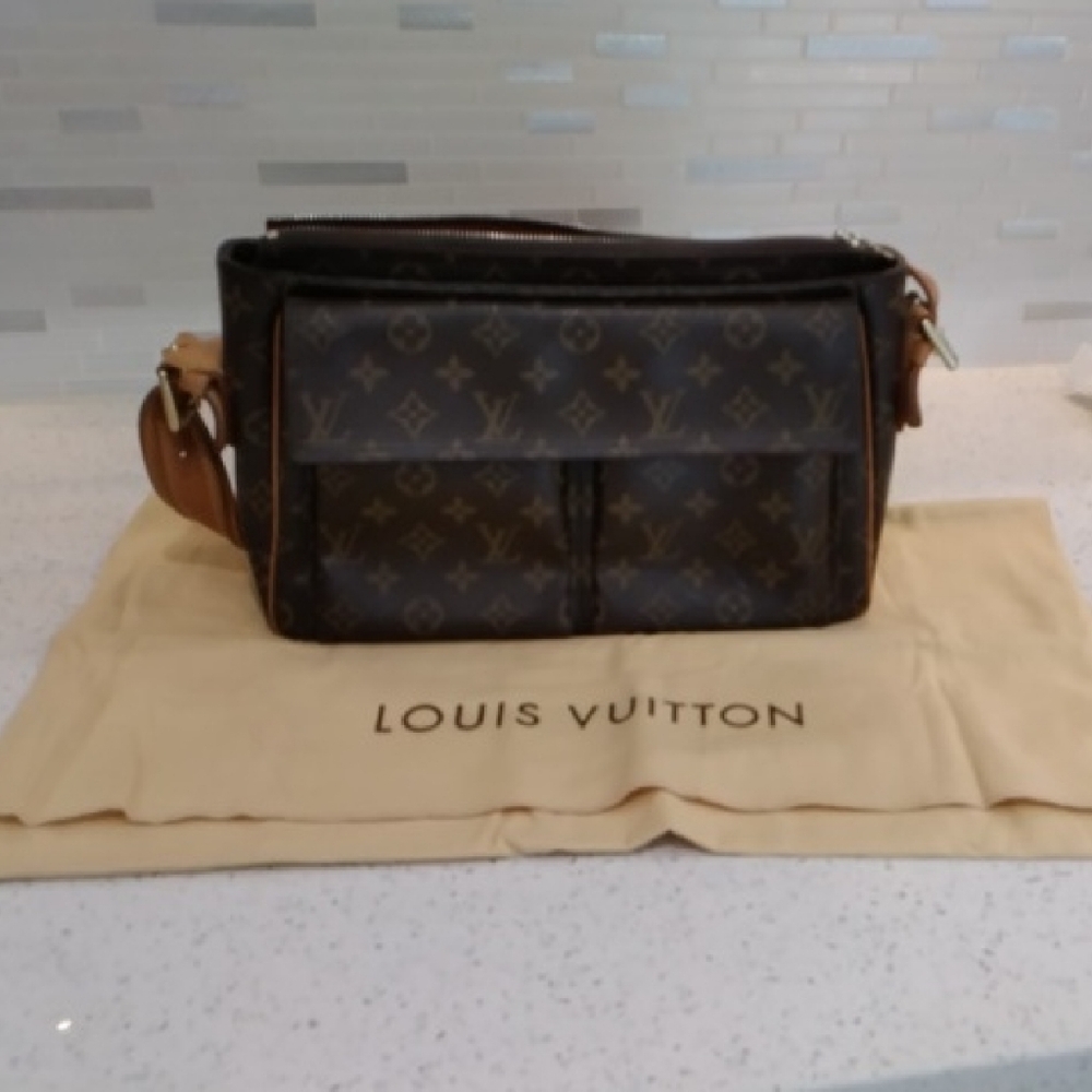 Louis Vuitton Brown Monogram Shoulder Bag